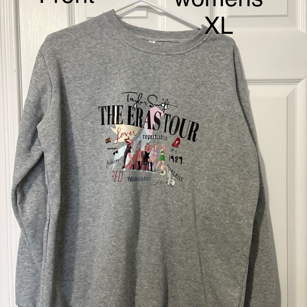 Gray The Eras Tour Sweatshirt